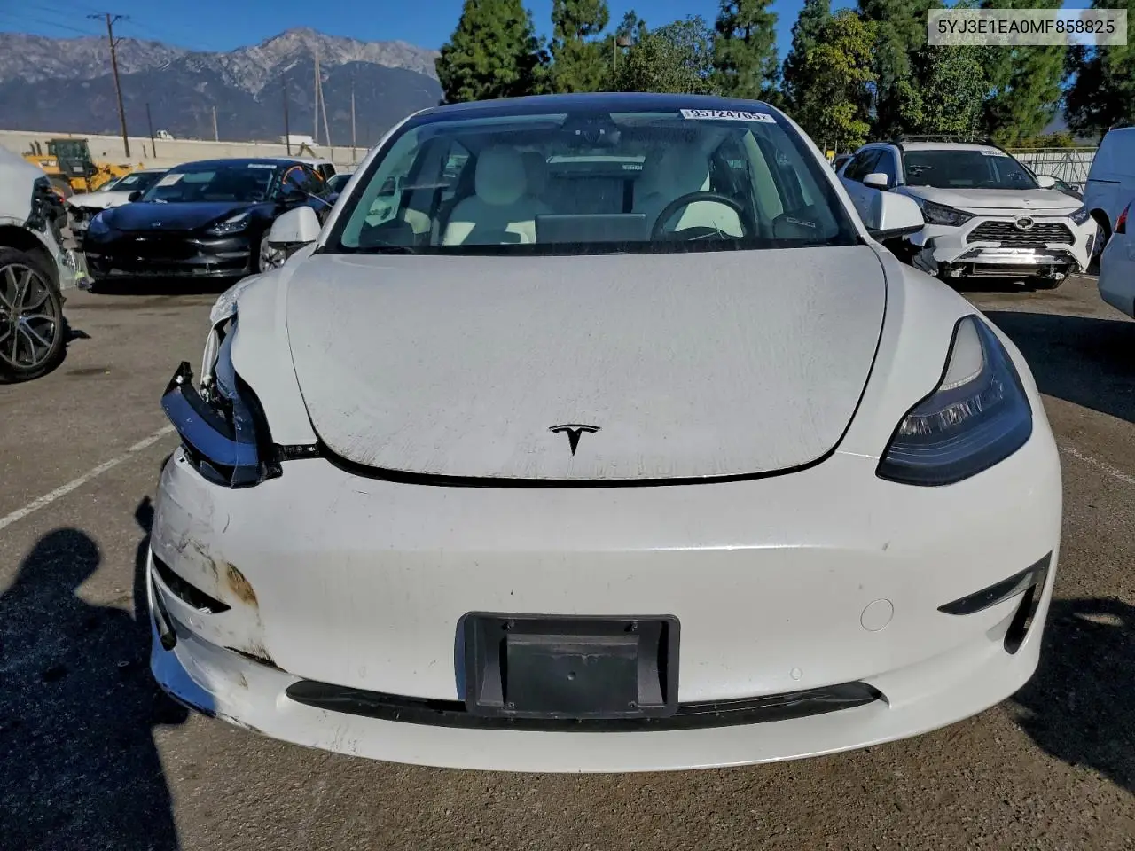 5YJ3E1EA0MF858825 2021 Tesla Model 3