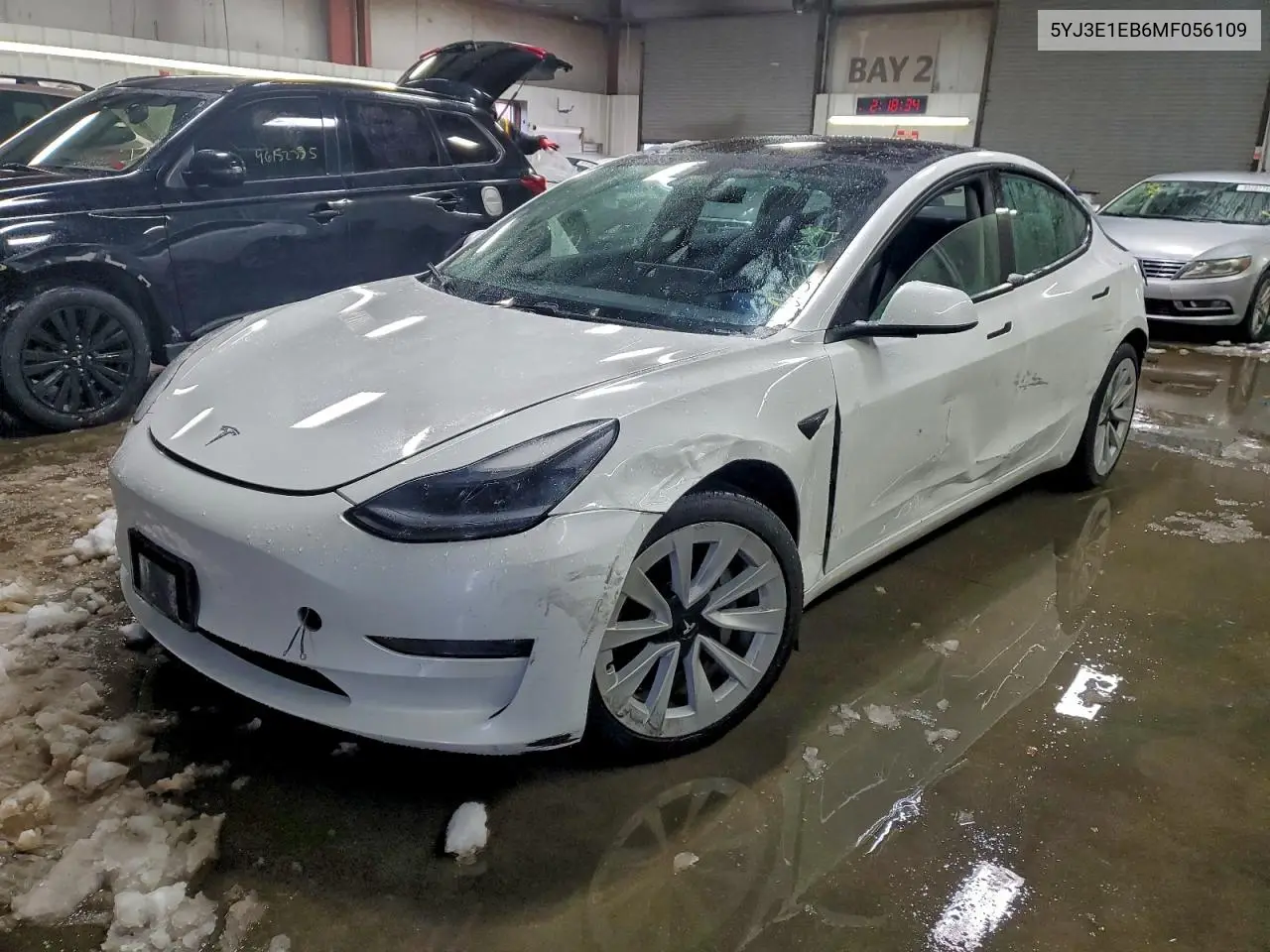 5YJ3E1EB6MF056109 2021 Tesla Model 3