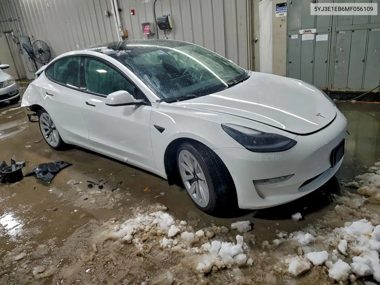 5YJ3E1EB6MF056109 2021 Tesla Model 3