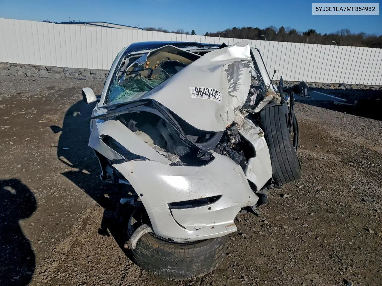 5YJ3E1EA7MF854982 2021 Tesla Model 3
