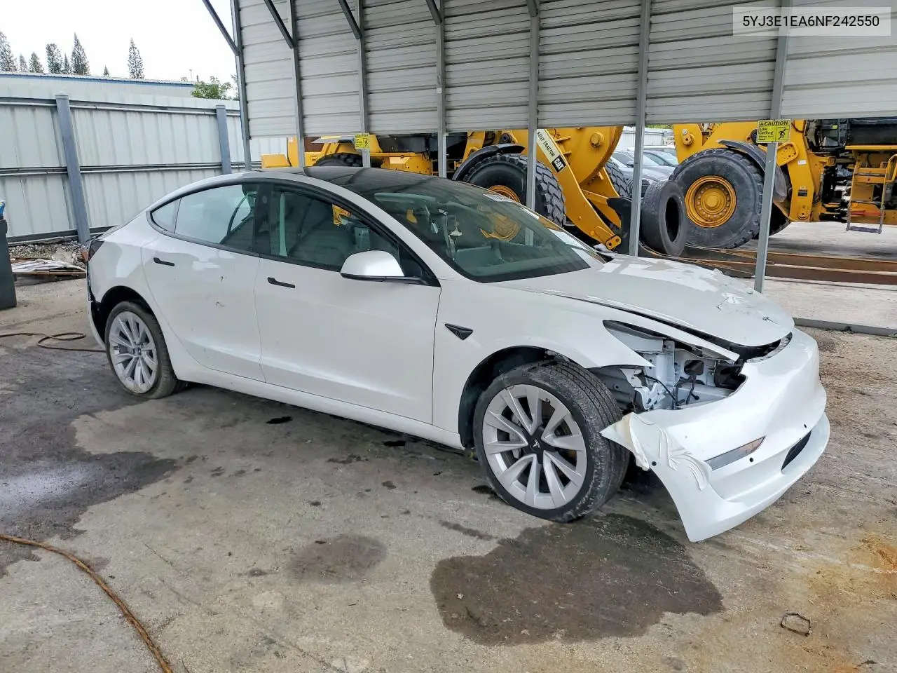 5YJ3E1EA6NF242550 2022 Tesla Model 3