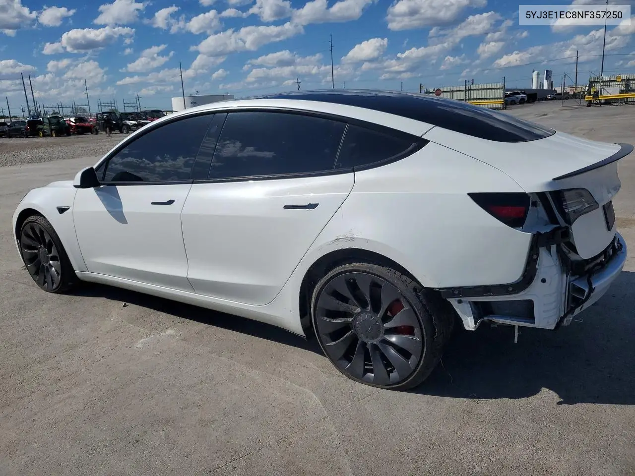5YJ3E1EC8NF357250 2022 Tesla Model 3