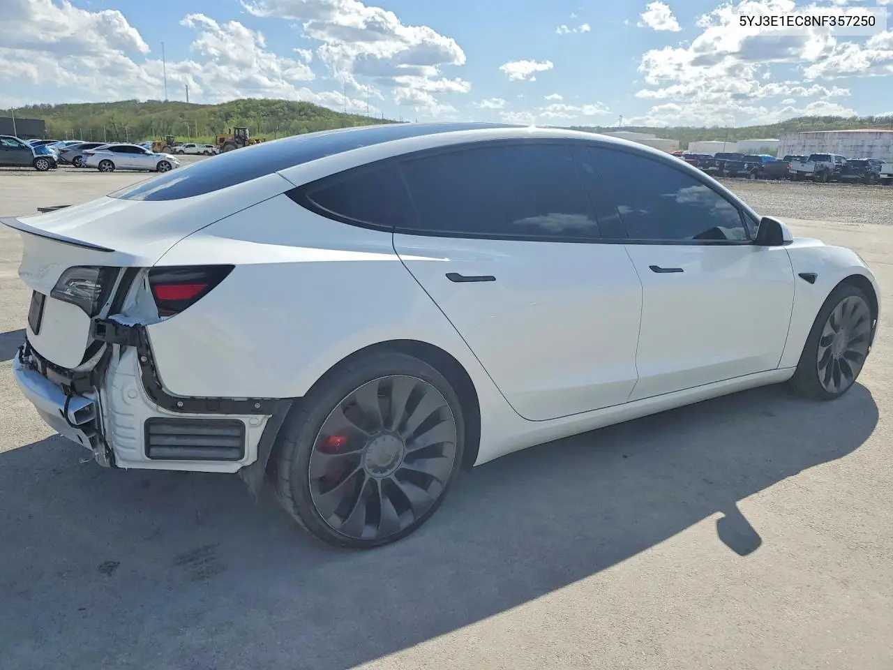 5YJ3E1EC8NF357250 2022 Tesla Model 3