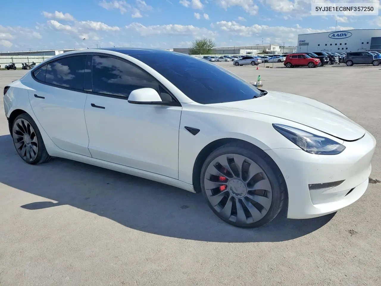 5YJ3E1EC8NF357250 2022 Tesla Model 3