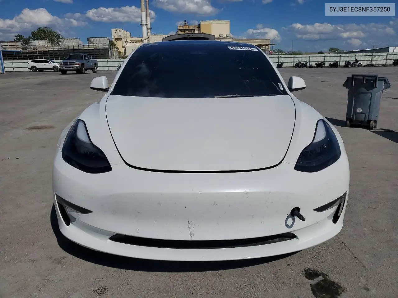 5YJ3E1EC8NF357250 2022 Tesla Model 3