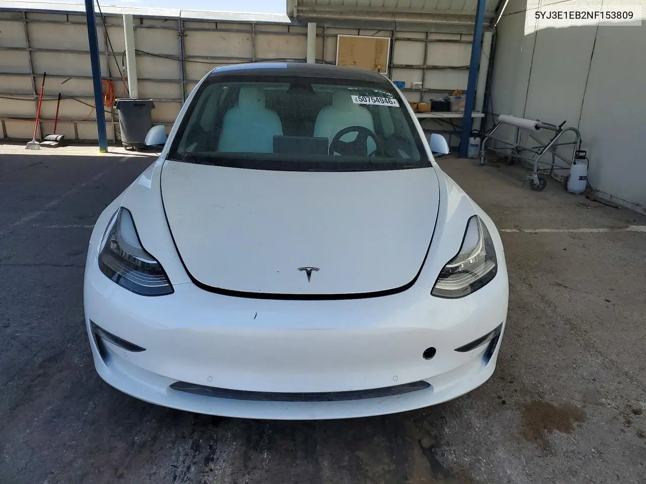 5YJ3E1EB2NF153809 2022 Tesla Model 3