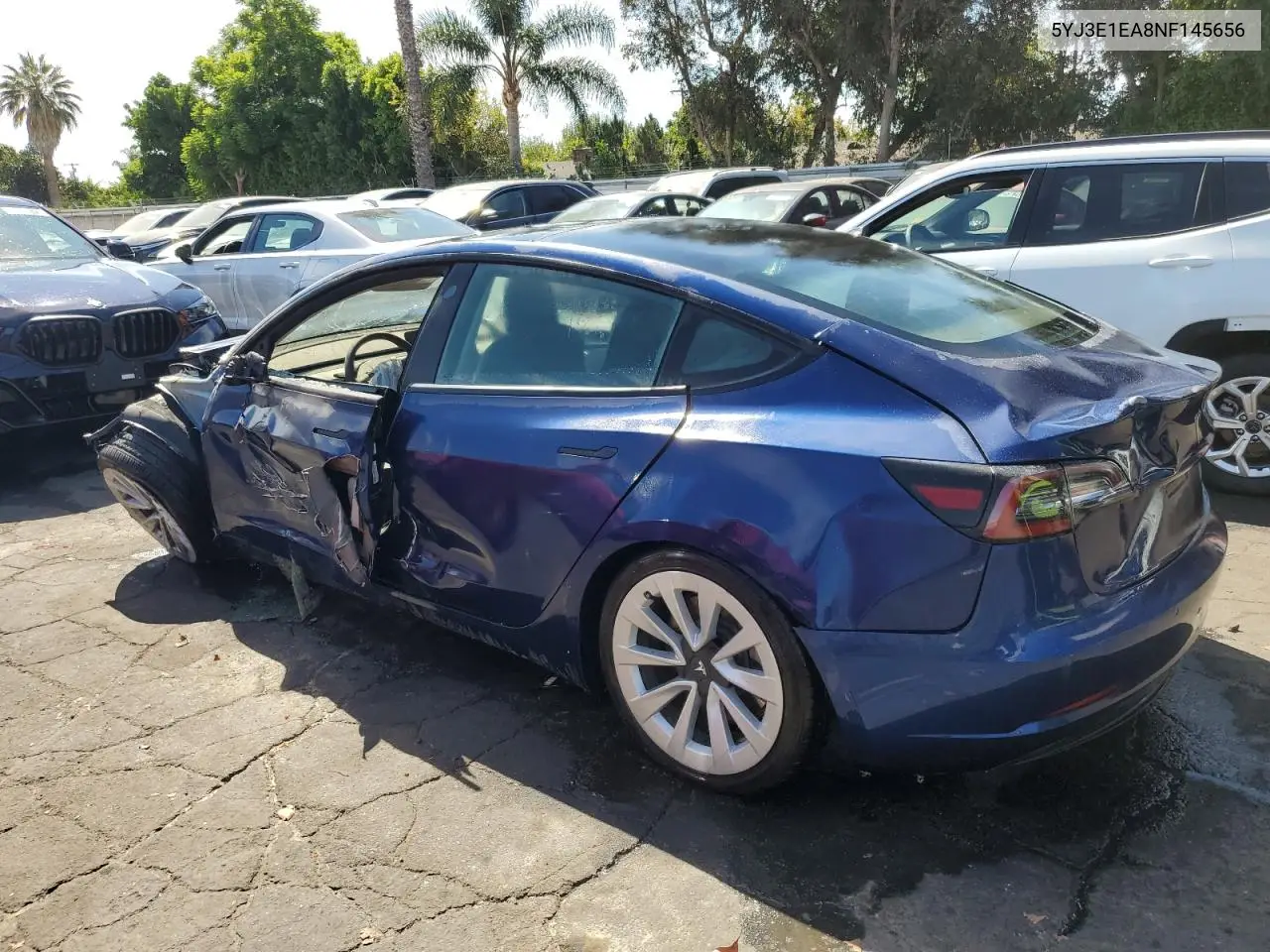 5YJ3E1EA8NF145656 2022 Tesla Model 3
