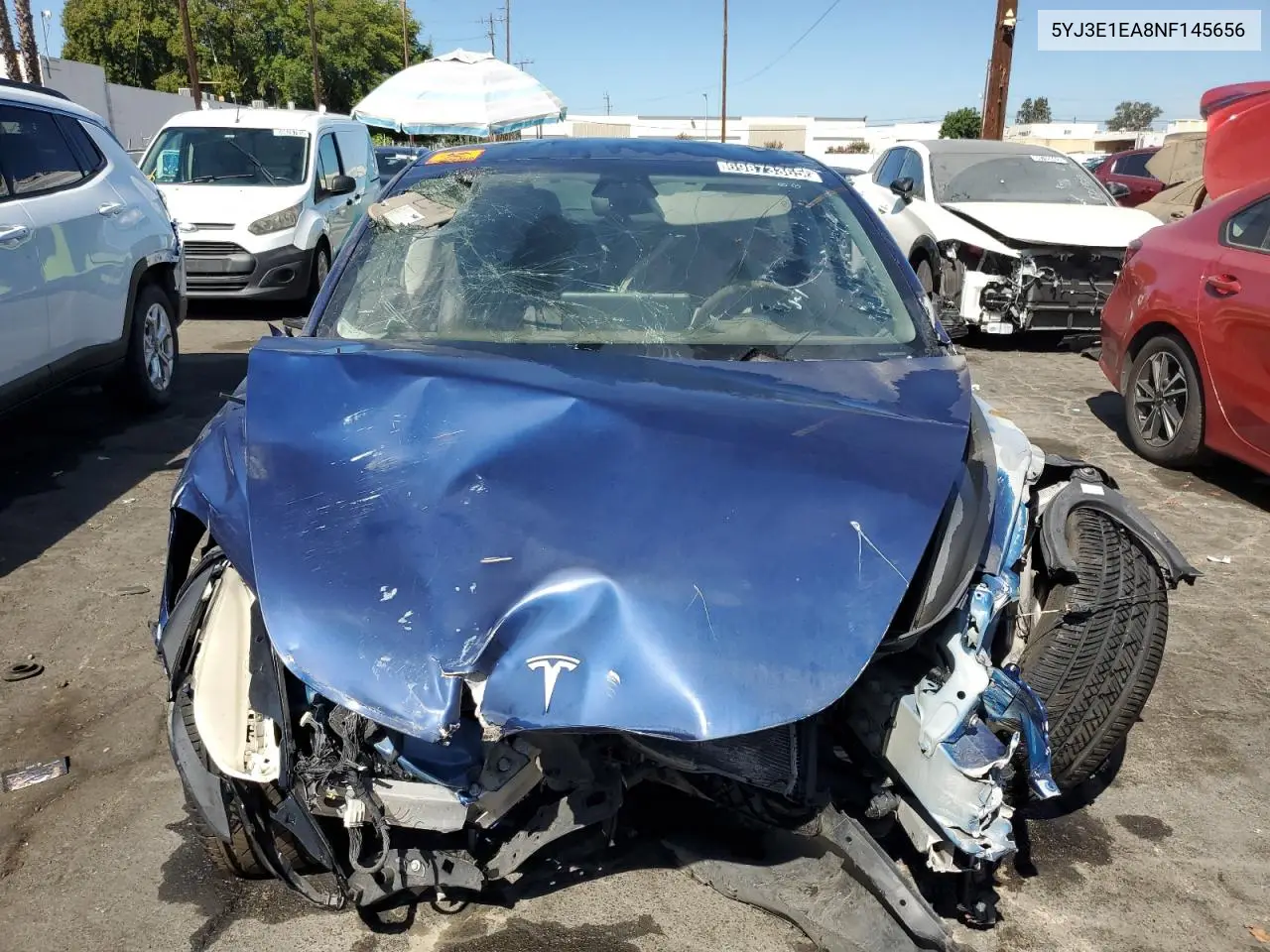 5YJ3E1EA8NF145656 2022 Tesla Model 3