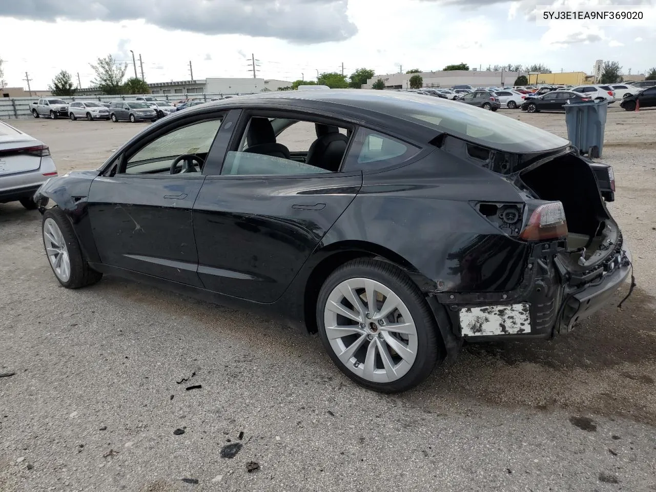 5YJ3E1EA9NF369020 2022 Tesla Model 3