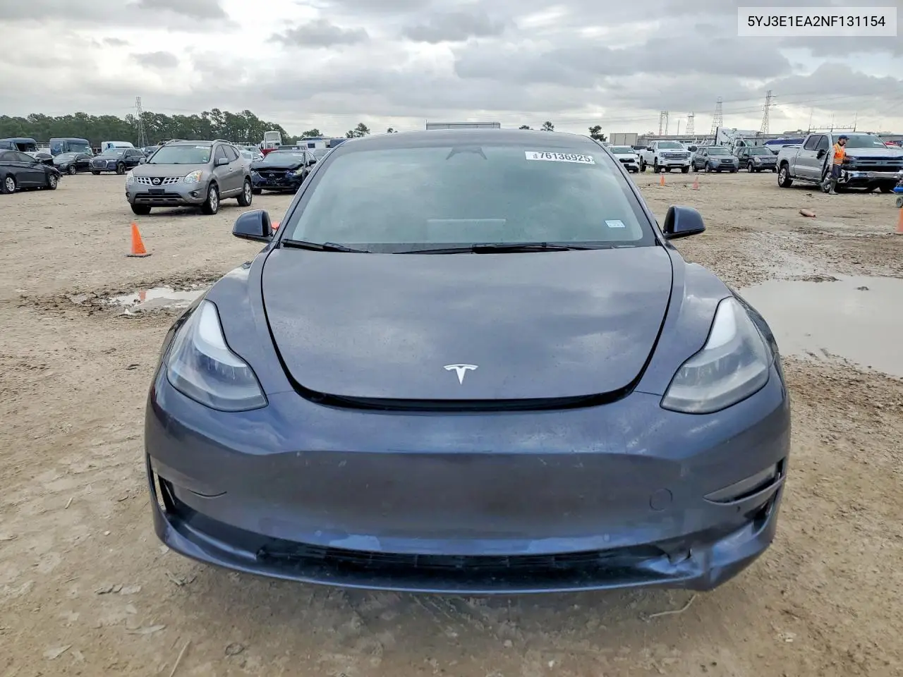 5YJ3E1EA2NF131154 2022 Tesla Model 3
