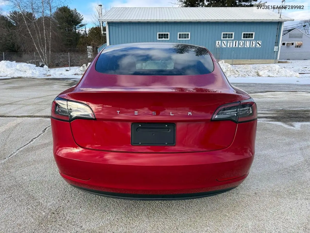 5YJ3E1EA6NF289982 2022 Tesla Model 3