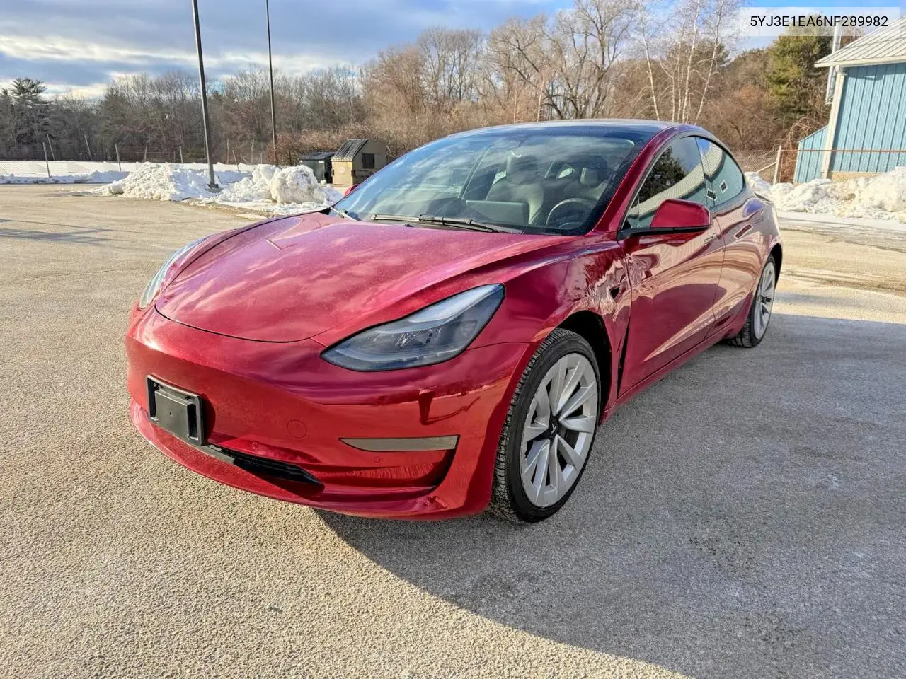 5YJ3E1EA6NF289982 2022 Tesla Model 3