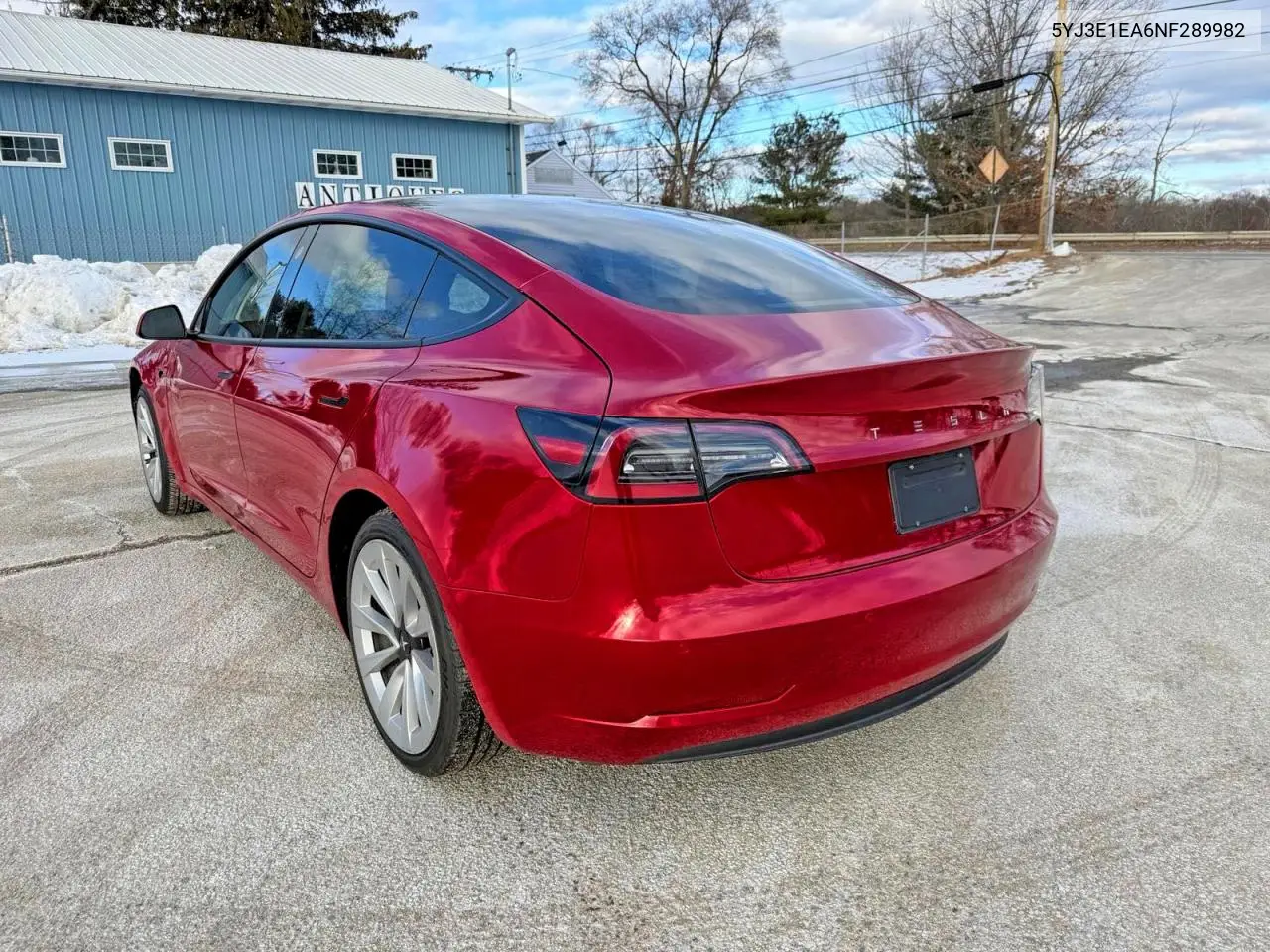 5YJ3E1EA6NF289982 2022 Tesla Model 3