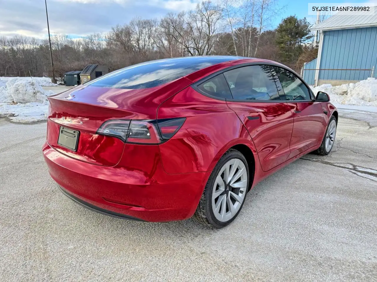 5YJ3E1EA6NF289982 2022 Tesla Model 3