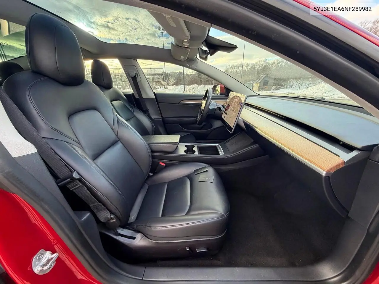 5YJ3E1EA6NF289982 2022 Tesla Model 3