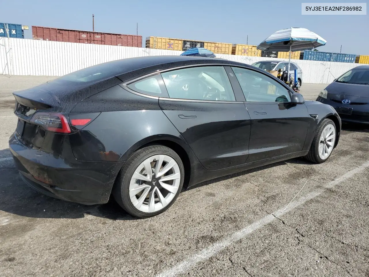 5YJ3E1EA2NF286982 2022 Tesla Model 3