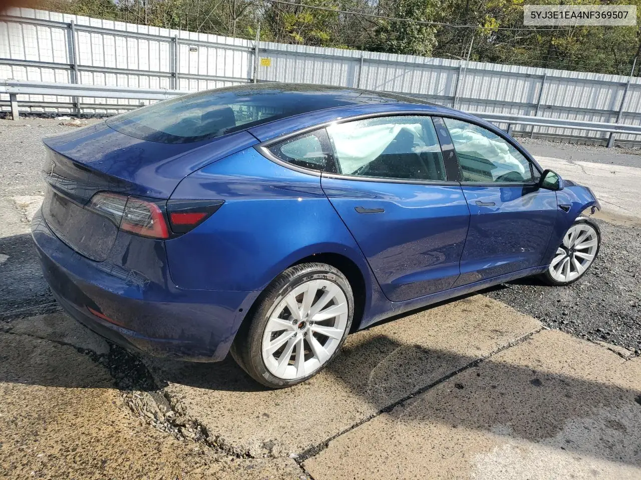 5YJ3E1EA4NF369507 2022 Tesla Model 3