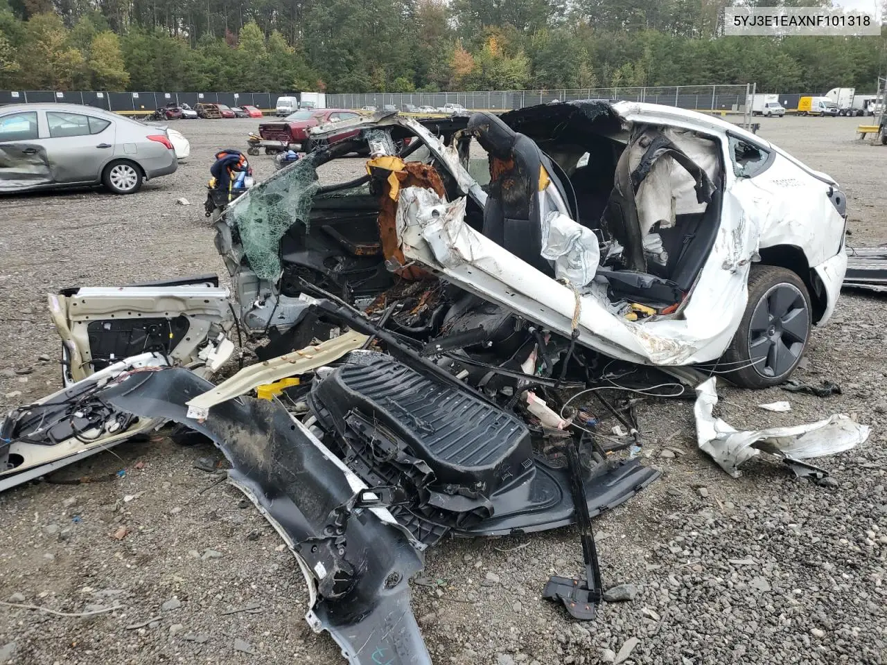 5YJ3E1EAXNF101318 2022 Tesla Model 3