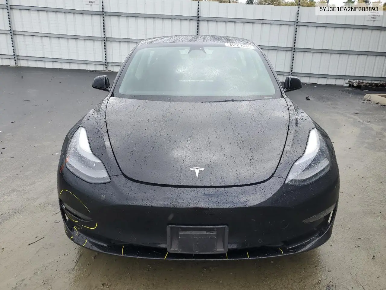 5YJ3E1EA2NF288893 2022 Tesla Model 3