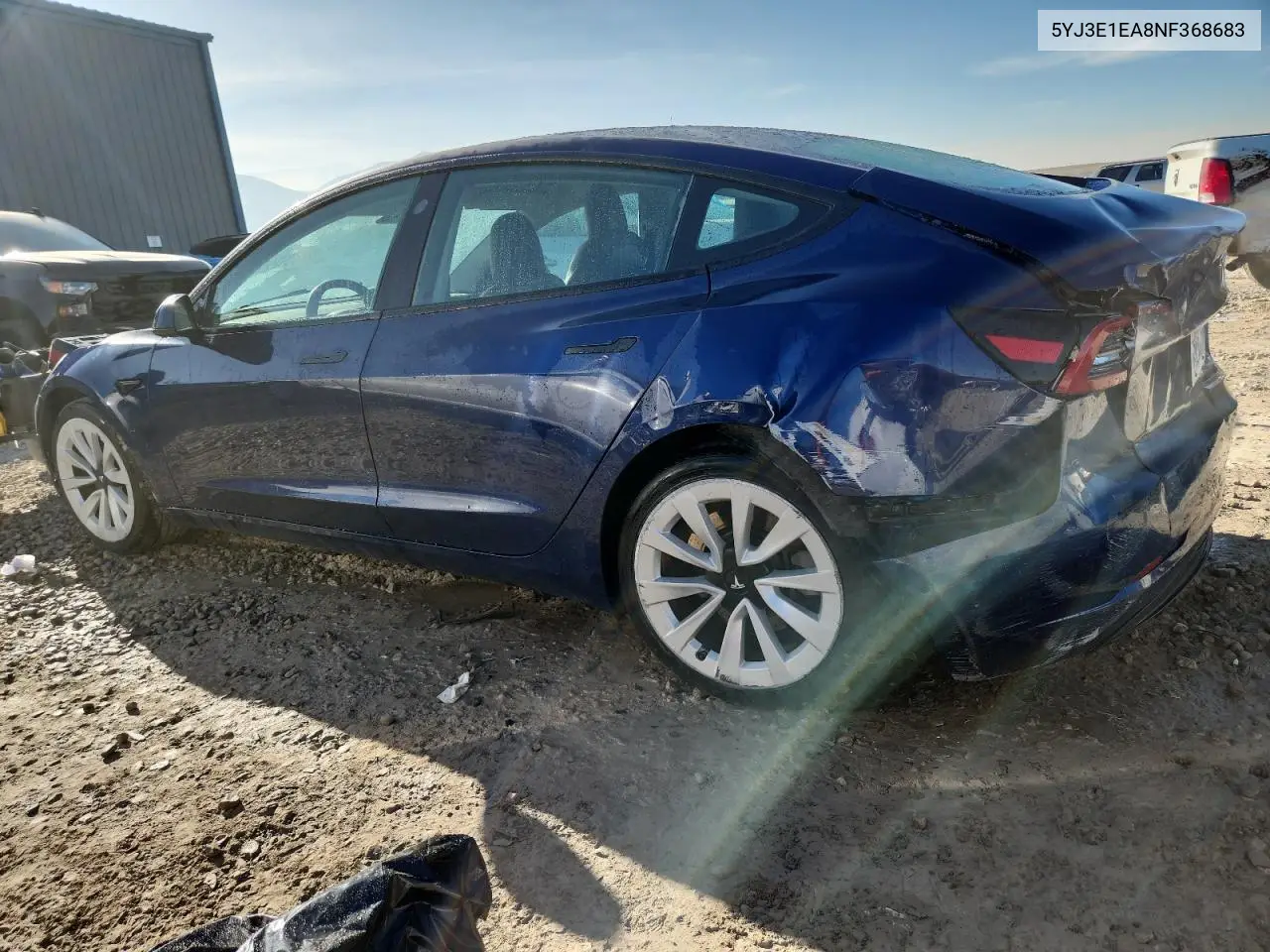 5YJ3E1EA8NF368683 2022 Tesla Model 3