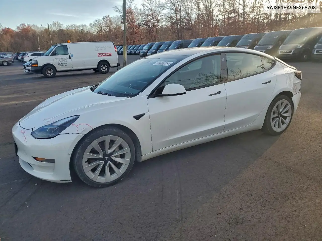 5YJ3E1EA9NF368708 2022 Tesla Model 3