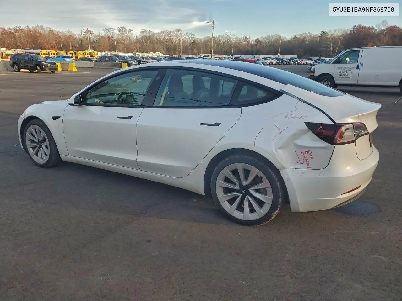 5YJ3E1EA9NF368708 2022 Tesla Model 3