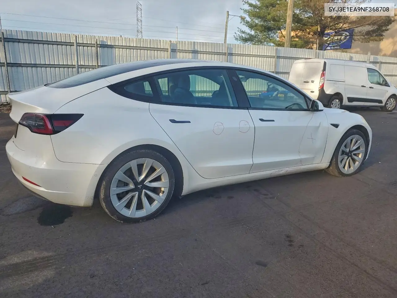 5YJ3E1EA9NF368708 2022 Tesla Model 3