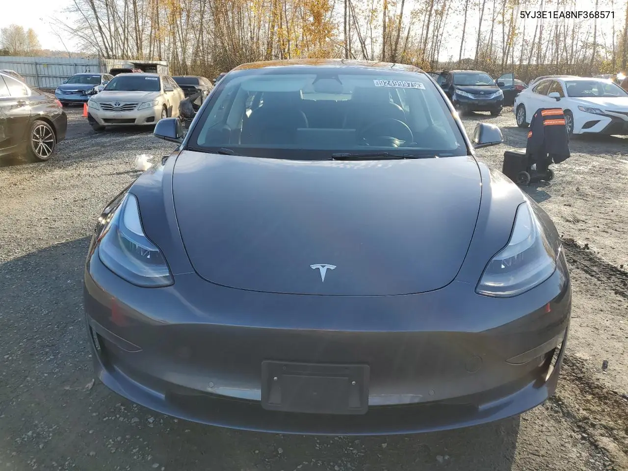 5YJ3E1EA8NF368571 2022 Tesla Model 3