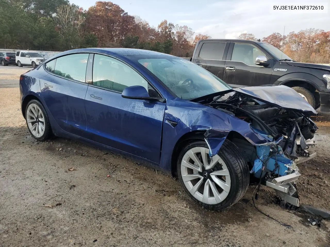 5YJ3E1EA1NF372610 2022 Tesla Model 3