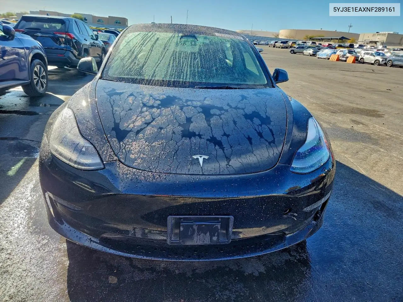 5YJ3E1EAXNF289161 2022 Tesla Model 3