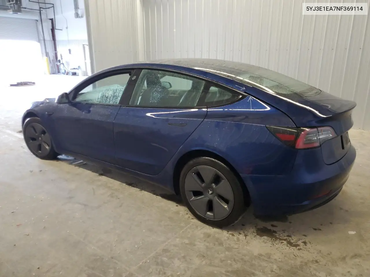 5YJ3E1EA7NF369114 2022 Tesla Model 3
