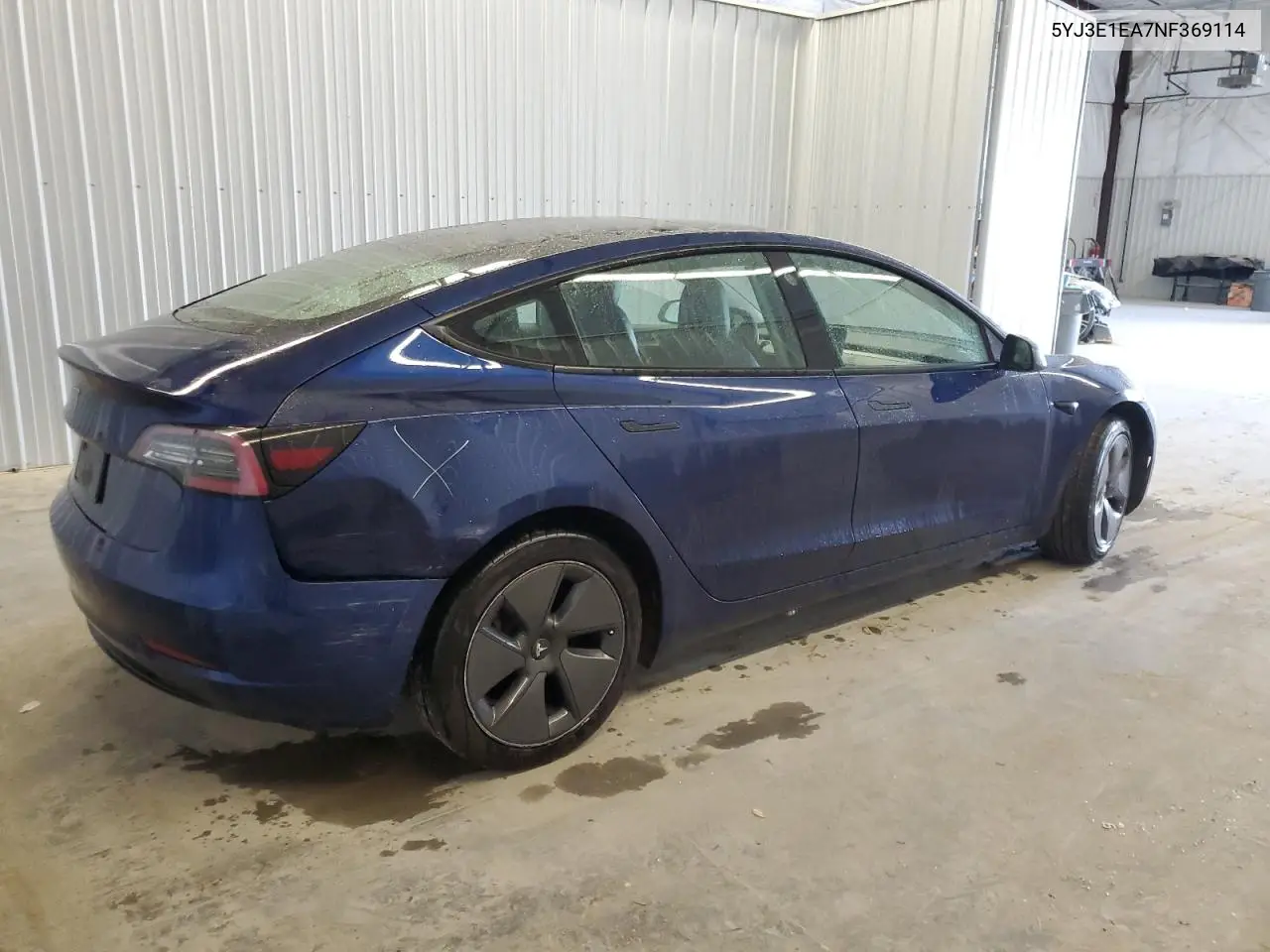 5YJ3E1EA7NF369114 2022 Tesla Model 3