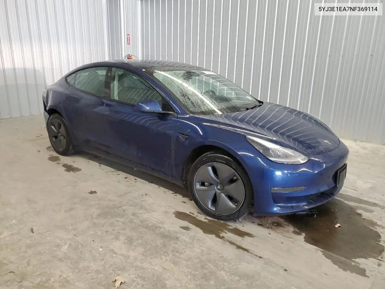 5YJ3E1EA7NF369114 2022 Tesla Model 3