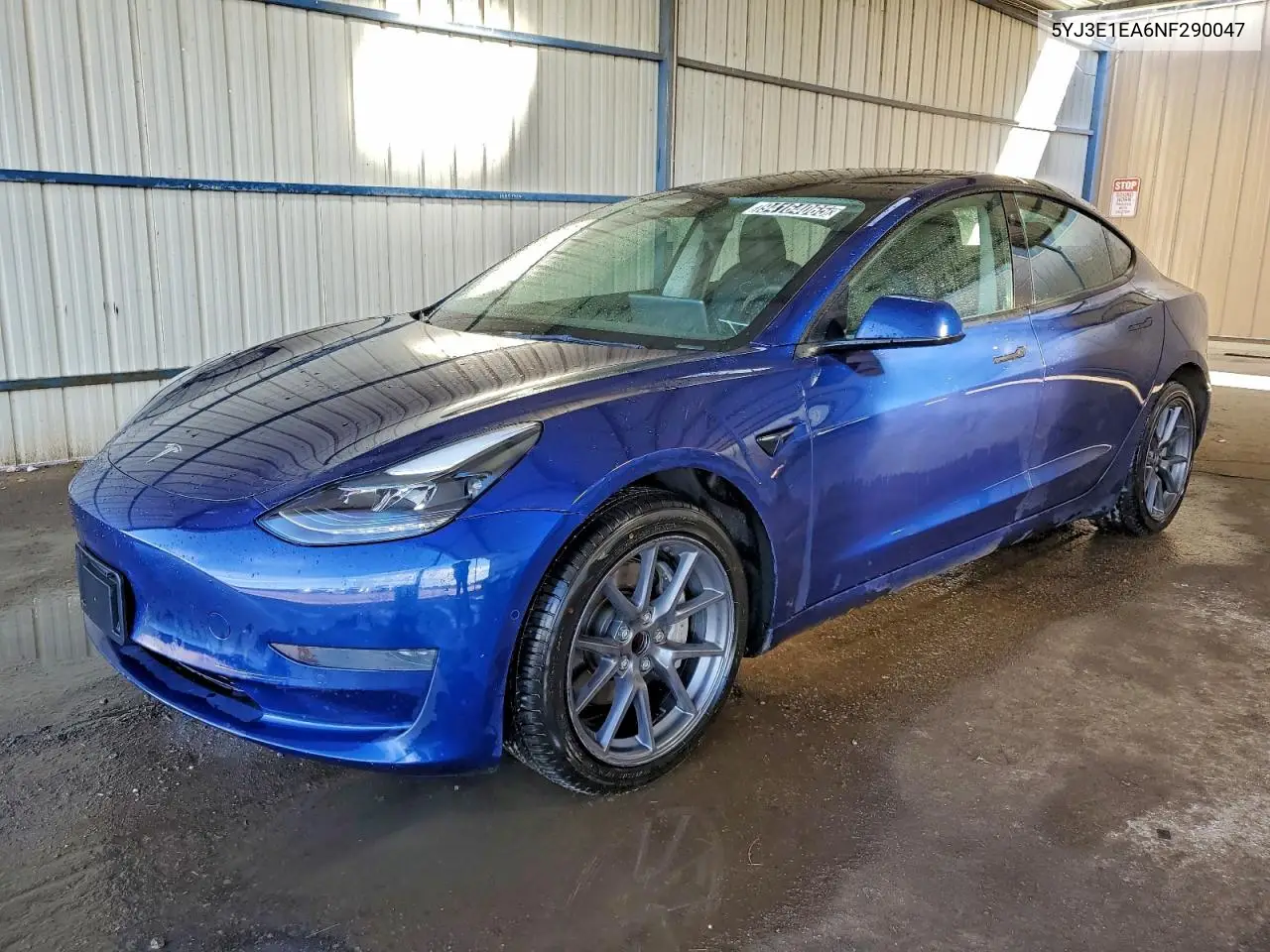 5YJ3E1EA6NF290047 2022 Tesla Model 3