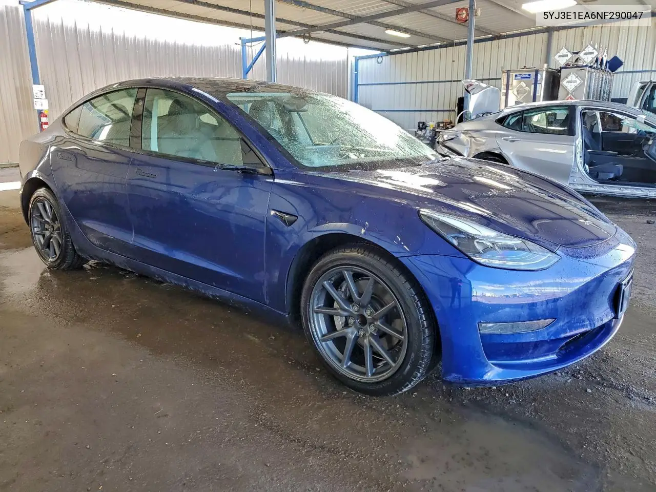 5YJ3E1EA6NF290047 2022 Tesla Model 3