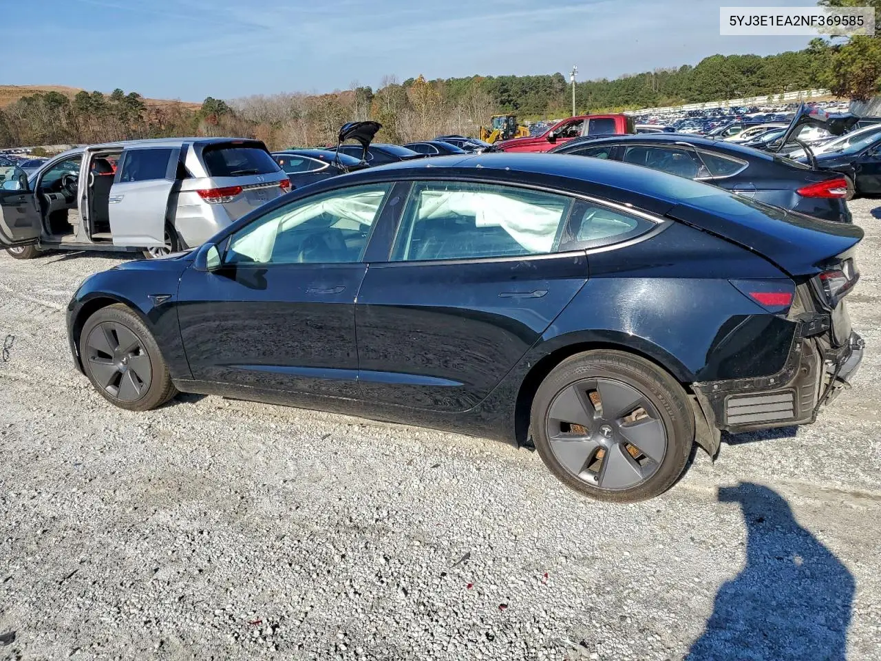 5YJ3E1EA2NF369585 2022 Tesla Model 3