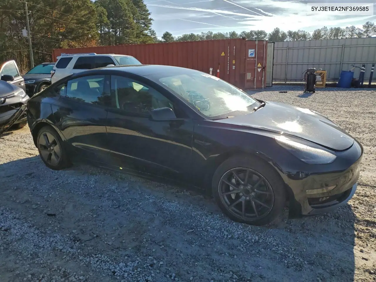 5YJ3E1EA2NF369585 2022 Tesla Model 3