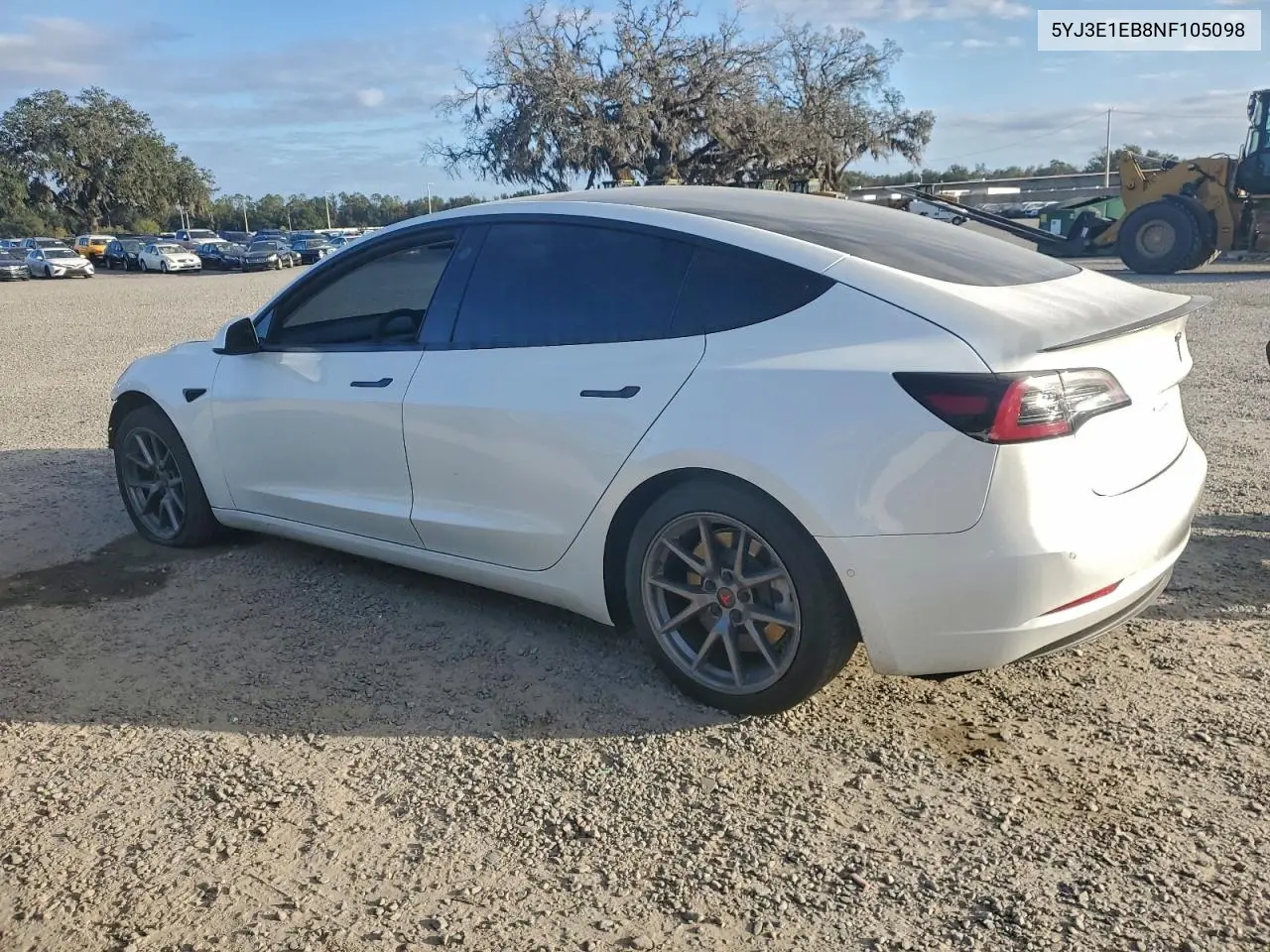 5YJ3E1EB8NF105098 2022 Tesla Model 3