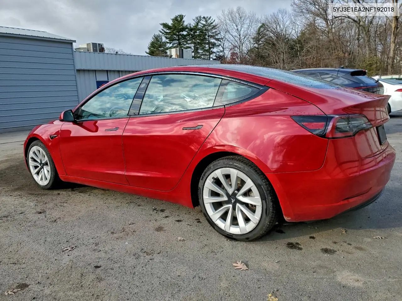 5YJ3E1EA2NF192018 2022 Tesla Model 3