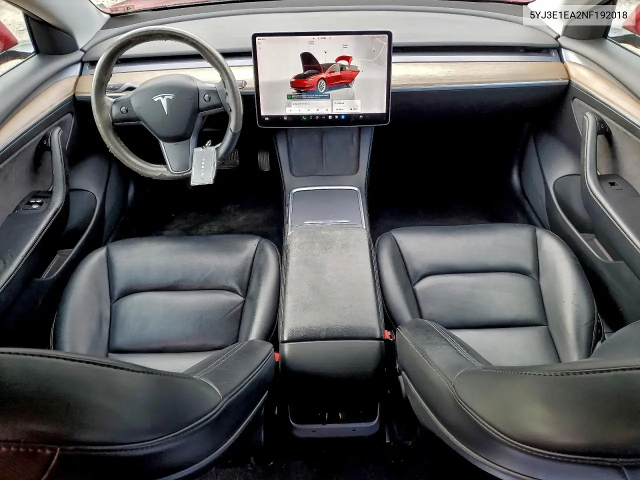 5YJ3E1EA2NF192018 2022 Tesla Model 3
