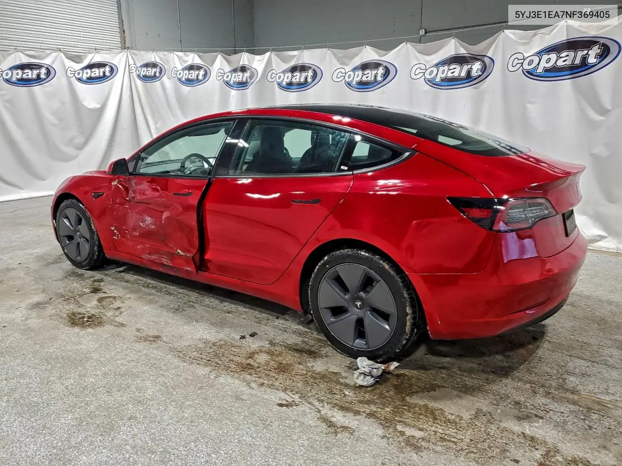 5YJ3E1EA7NF369405 2022 Tesla Model 3