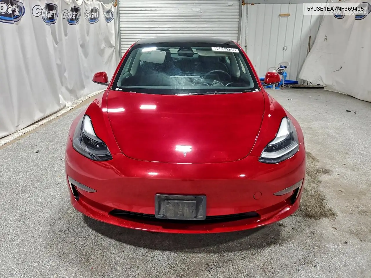 5YJ3E1EA7NF369405 2022 Tesla Model 3