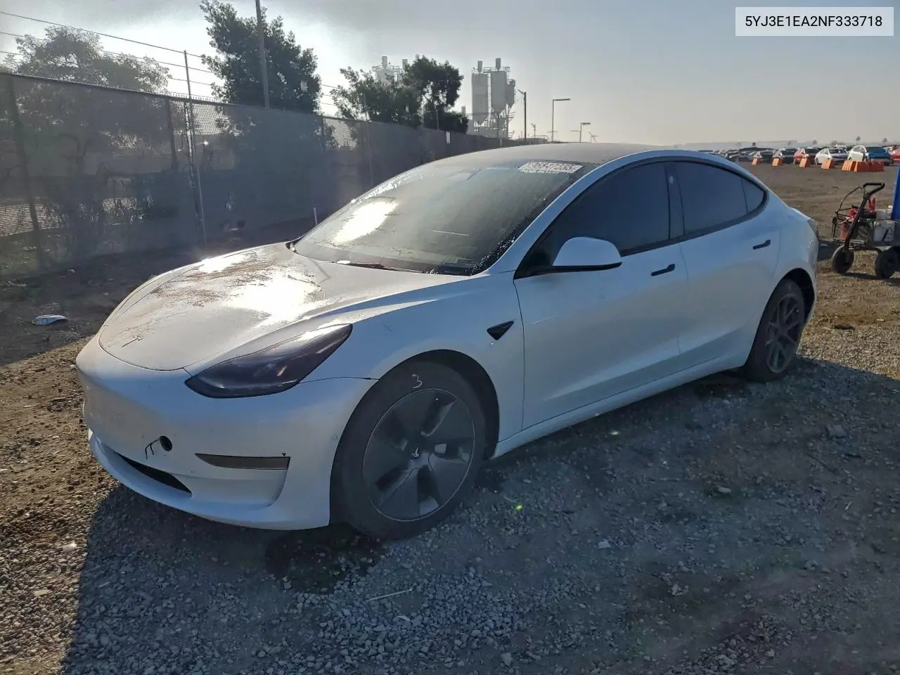 5YJ3E1EA2NF333718 2022 Tesla Model 3