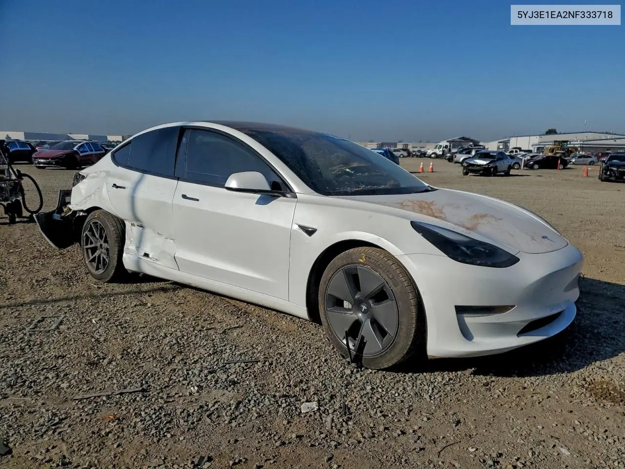 5YJ3E1EA2NF333718 2022 Tesla Model 3