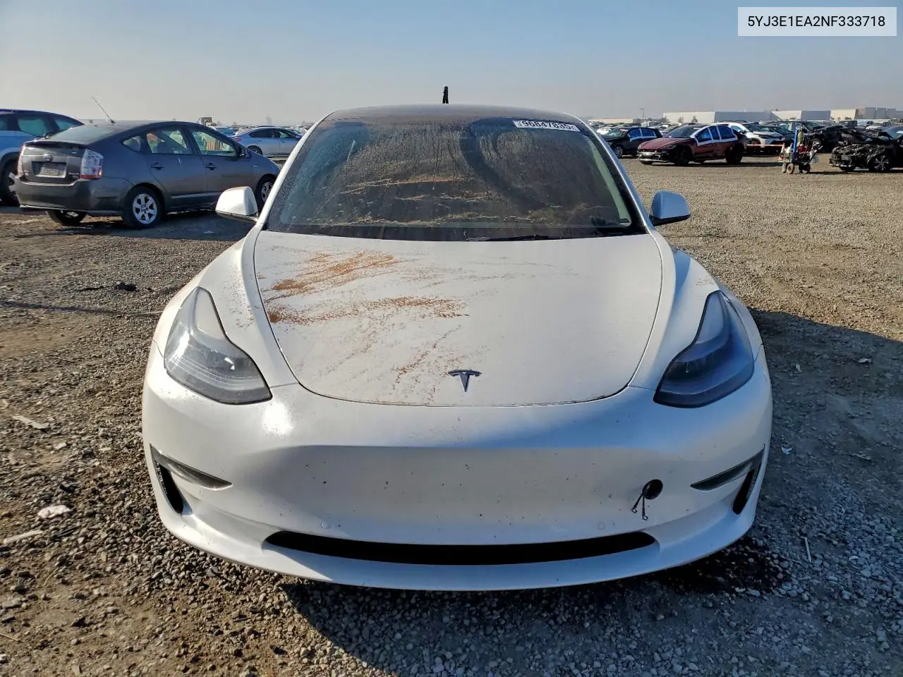 5YJ3E1EA2NF333718 2022 Tesla Model 3