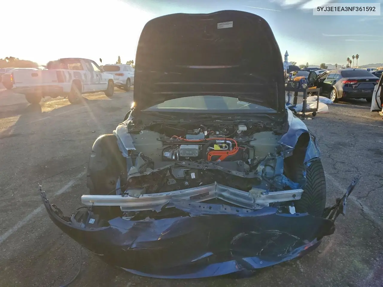 5YJ3E1EA3NF361592 2022 Tesla Model 3