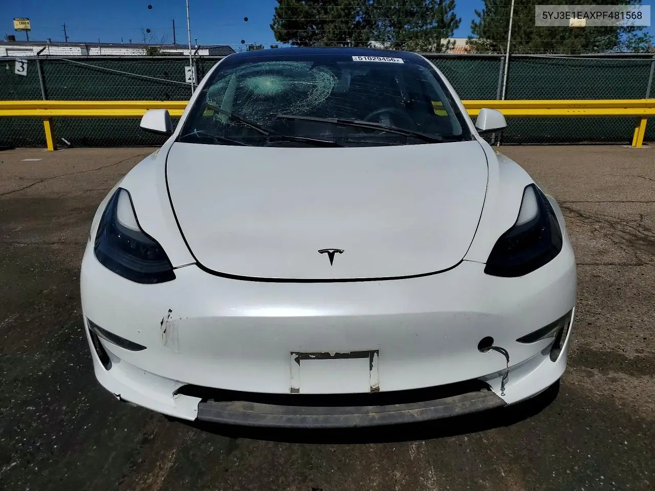 5YJ3E1EAXPF481568 2023 Tesla Model 3