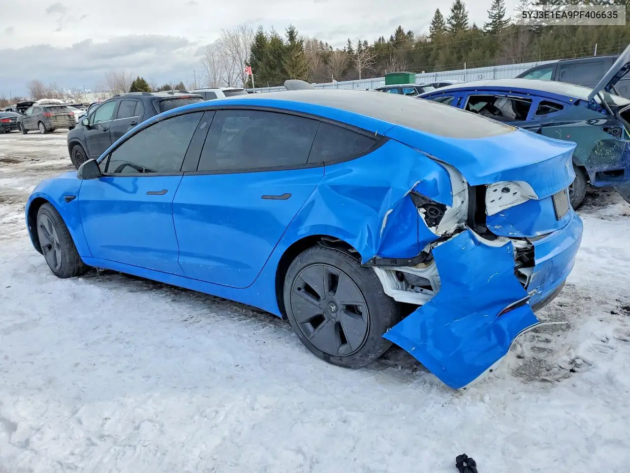 5YJ3E1EA9PF406635 2023 Tesla Model 3