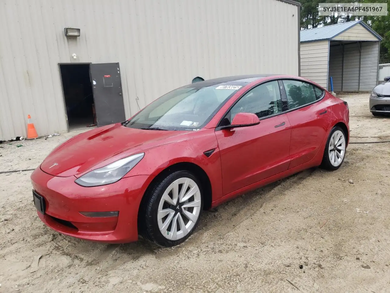 5YJ3E1EA6PF451967 2023 Tesla Model 3
