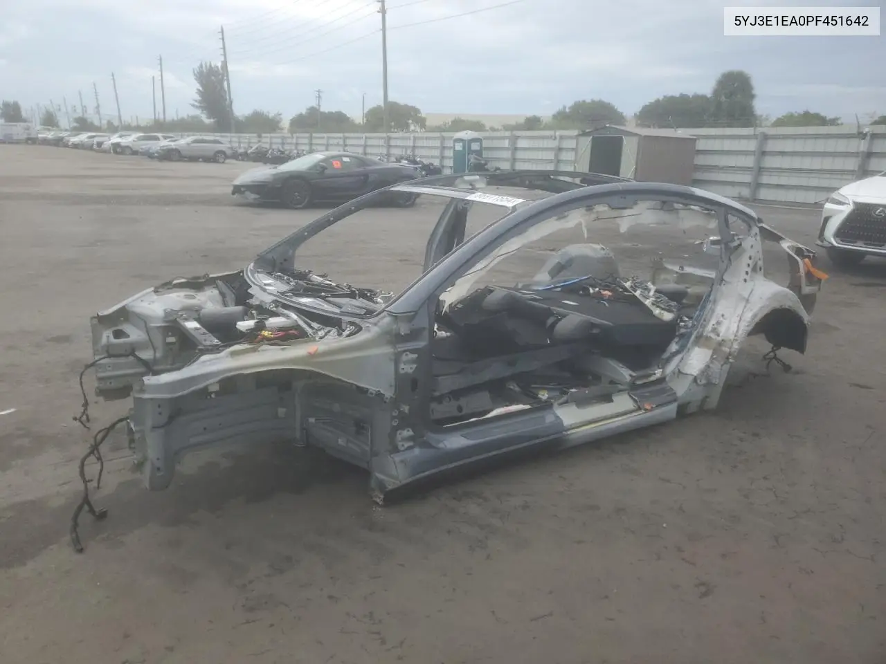5YJ3E1EA0PF451642 2023 Tesla Model 3